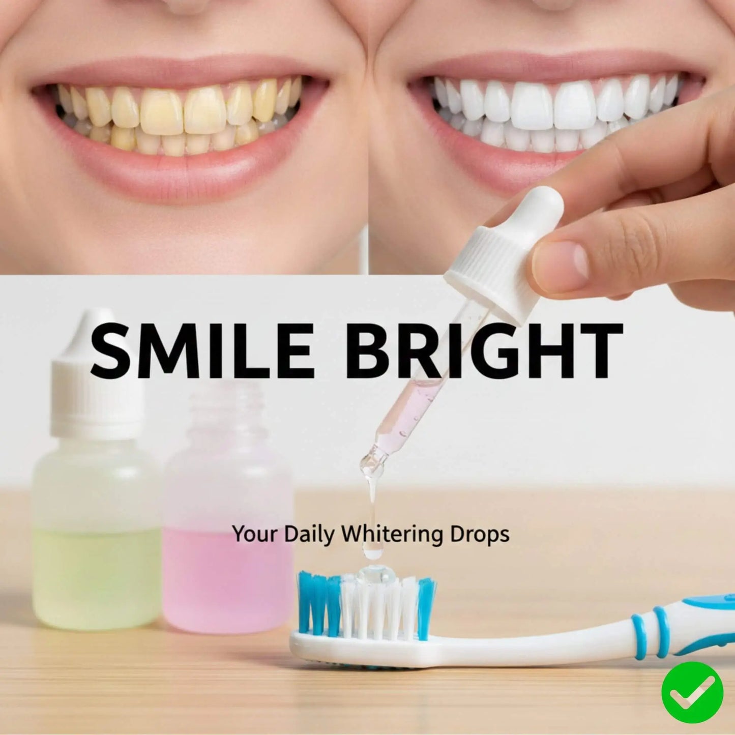 Smile Bright | Professional Teeth Whitening  Drops