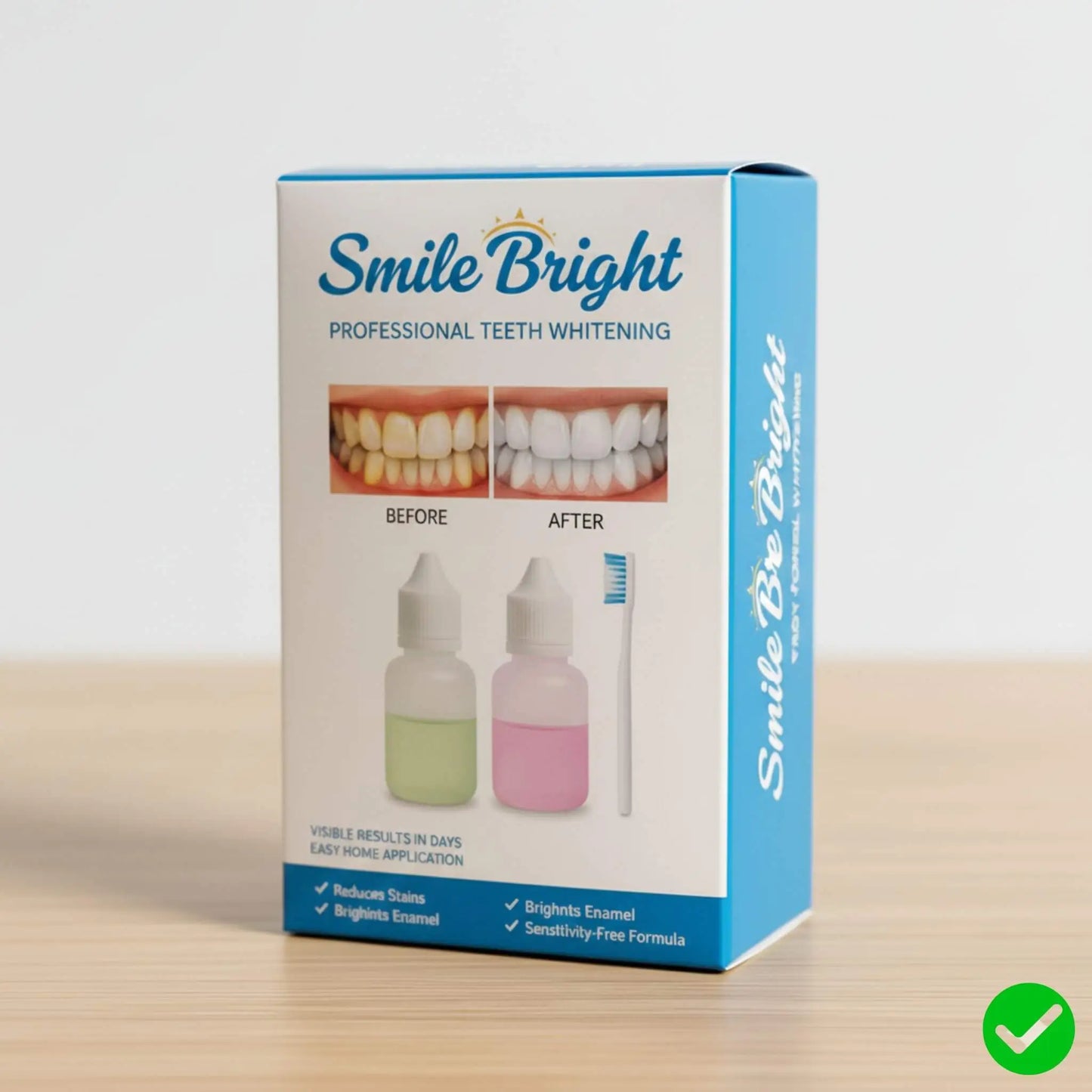 Smile Bright | Professional Teeth Whitening  Drops